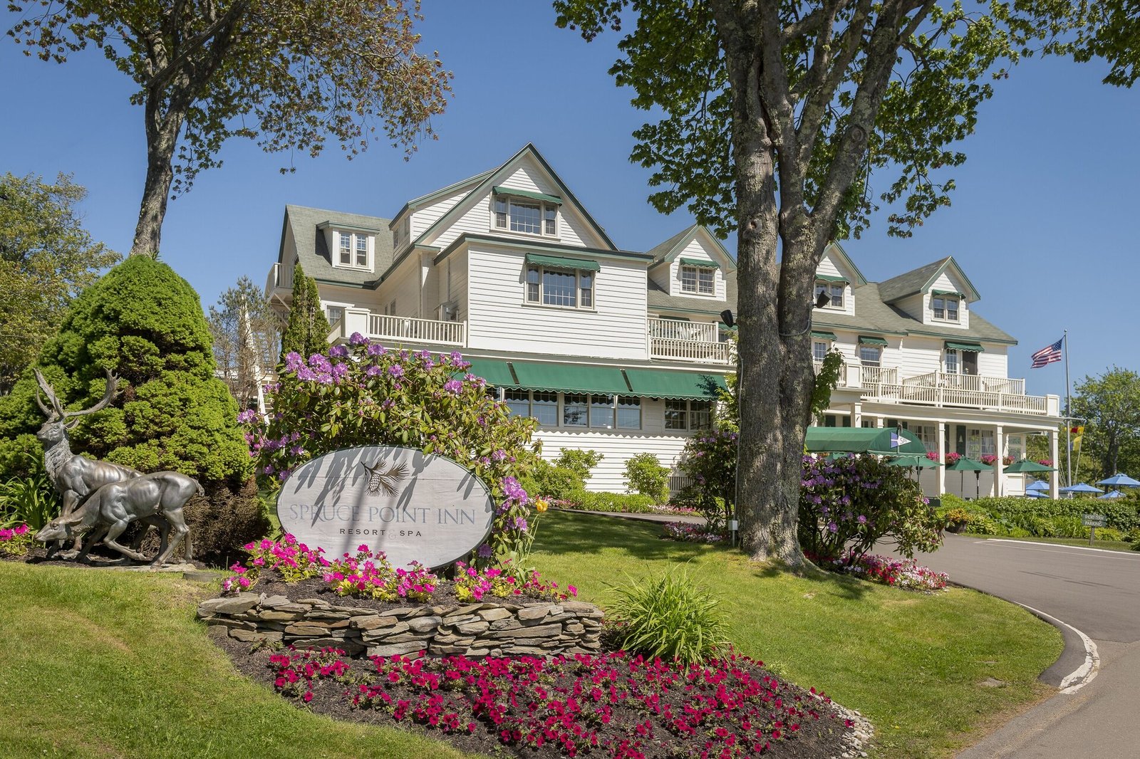 Spruce Point Inn Resort & Spa, how it began