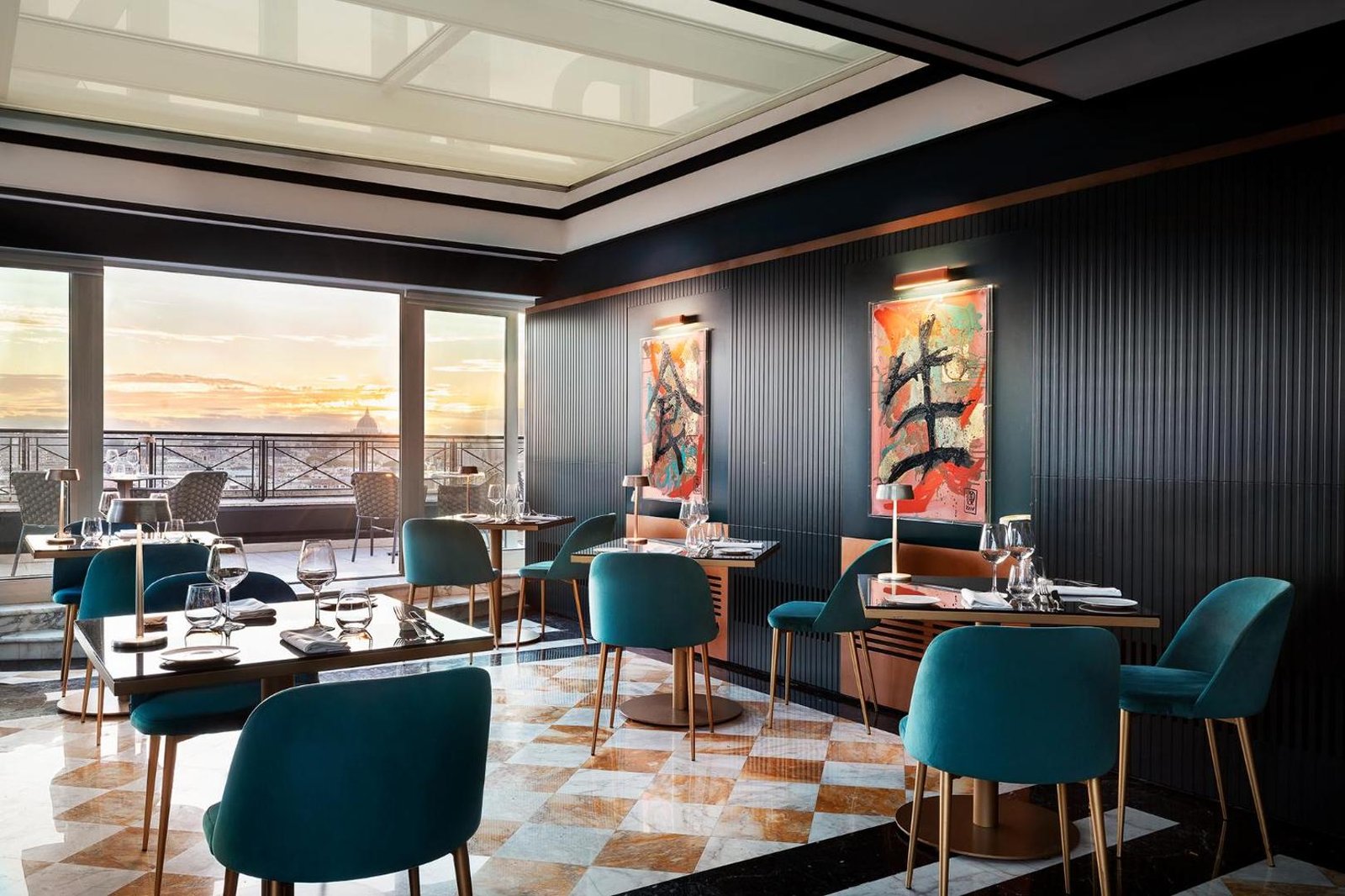 Sina Bernini Bristol, il vizio rooftop restaurant