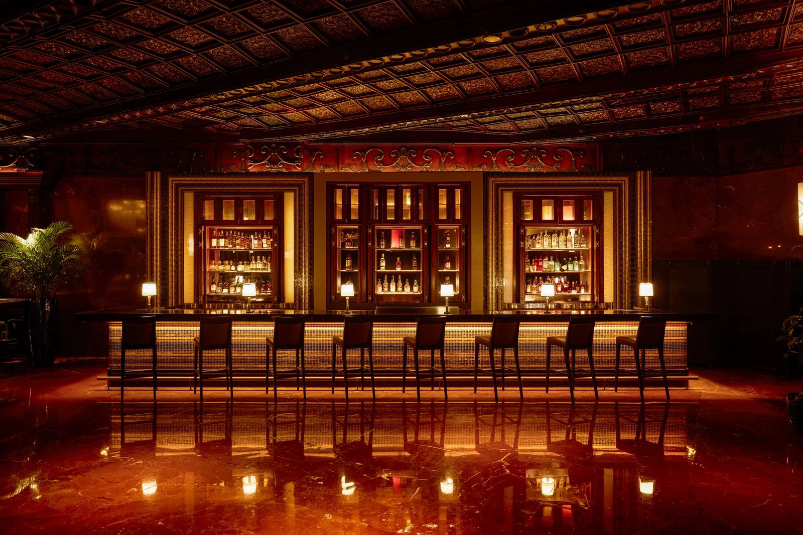 Fairmont El San Juan Hotel, at the table