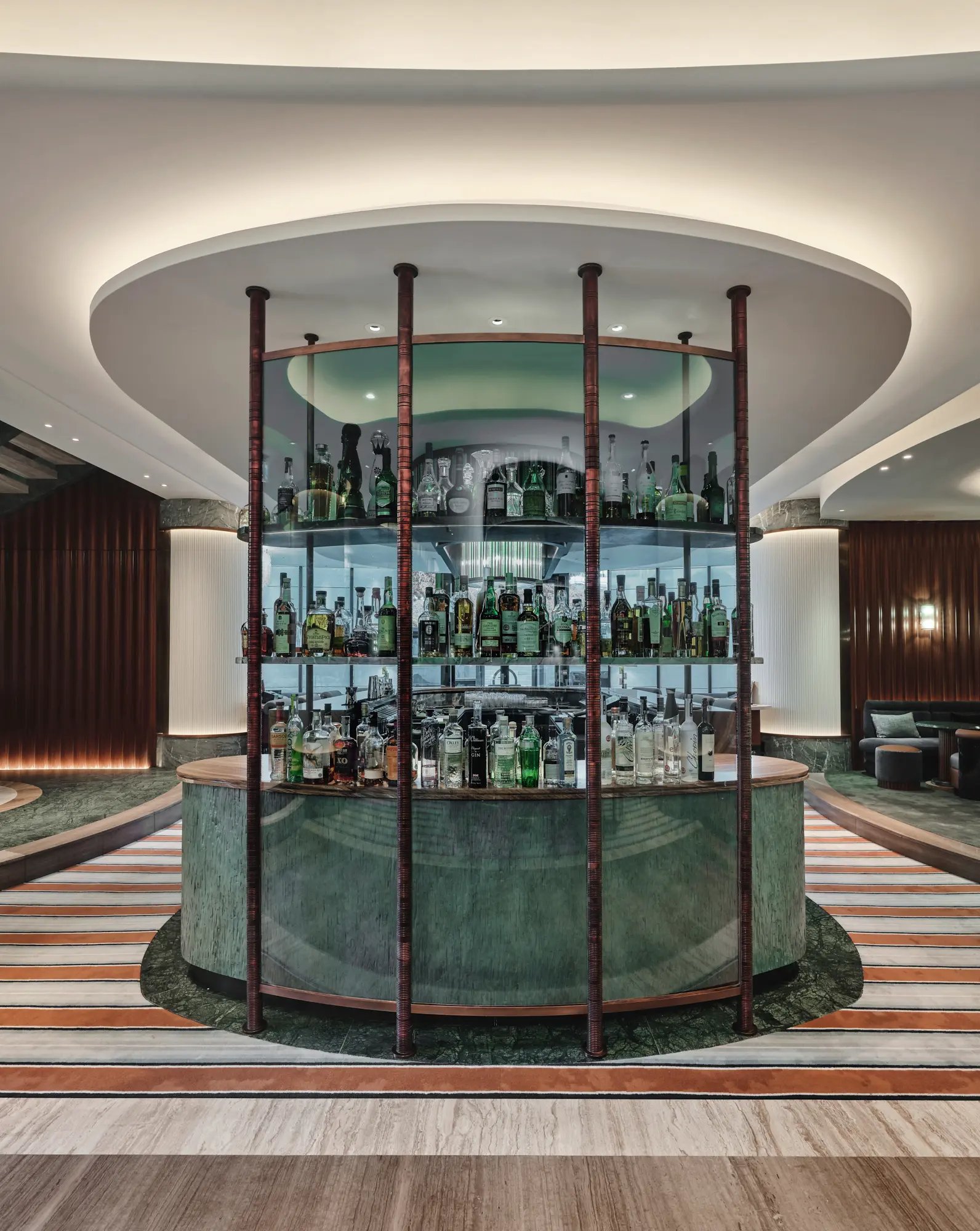 Four Seasons Hotel London at Park Lane, at the table