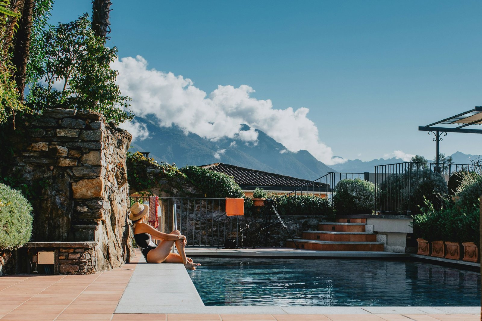 Art Hotel Riposo, the pool