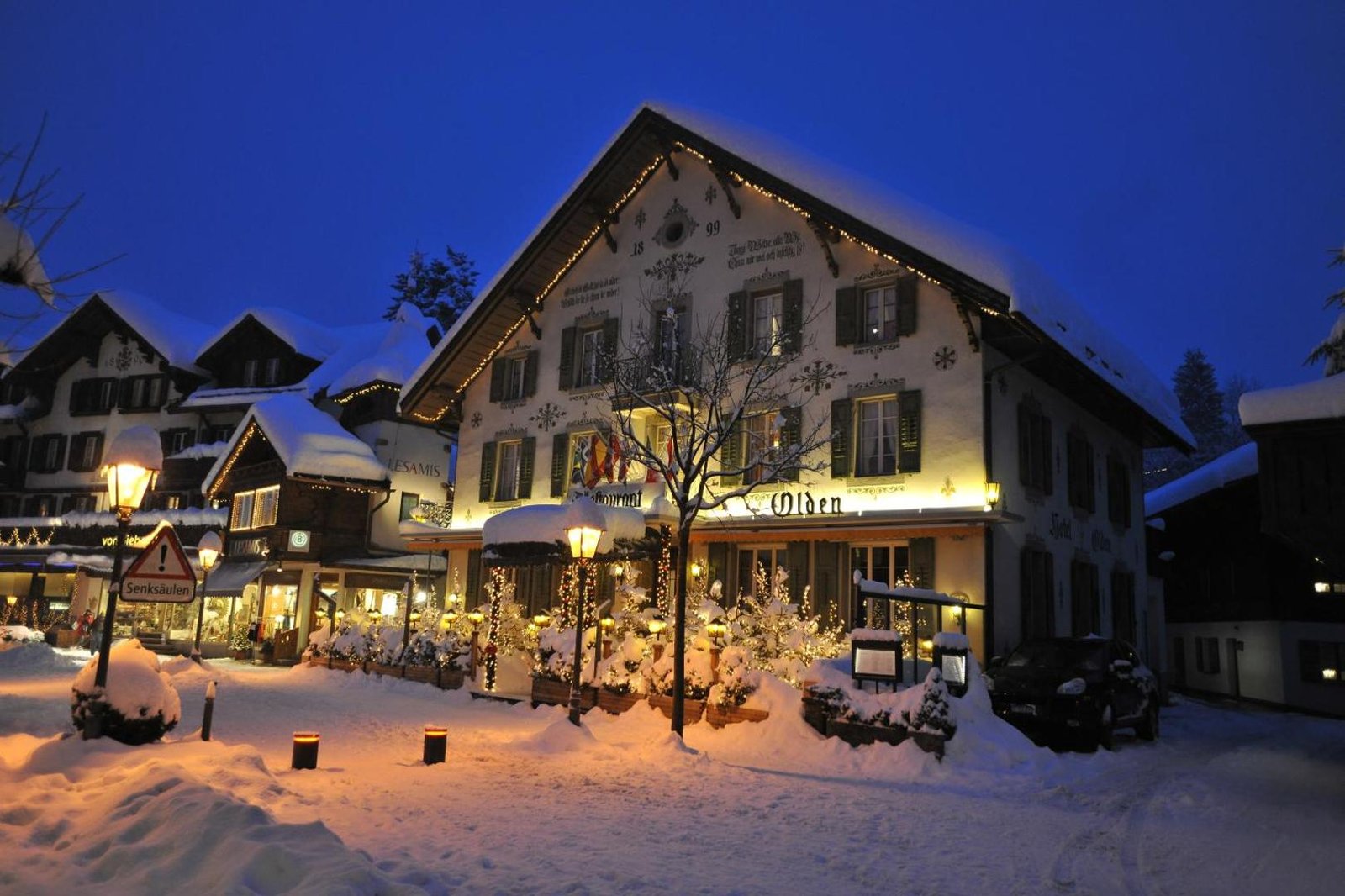 Hotel Olden, how it began