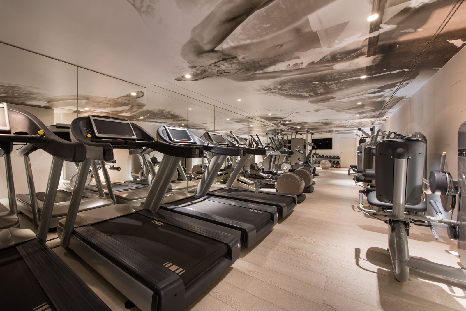 W Verbier, the gym