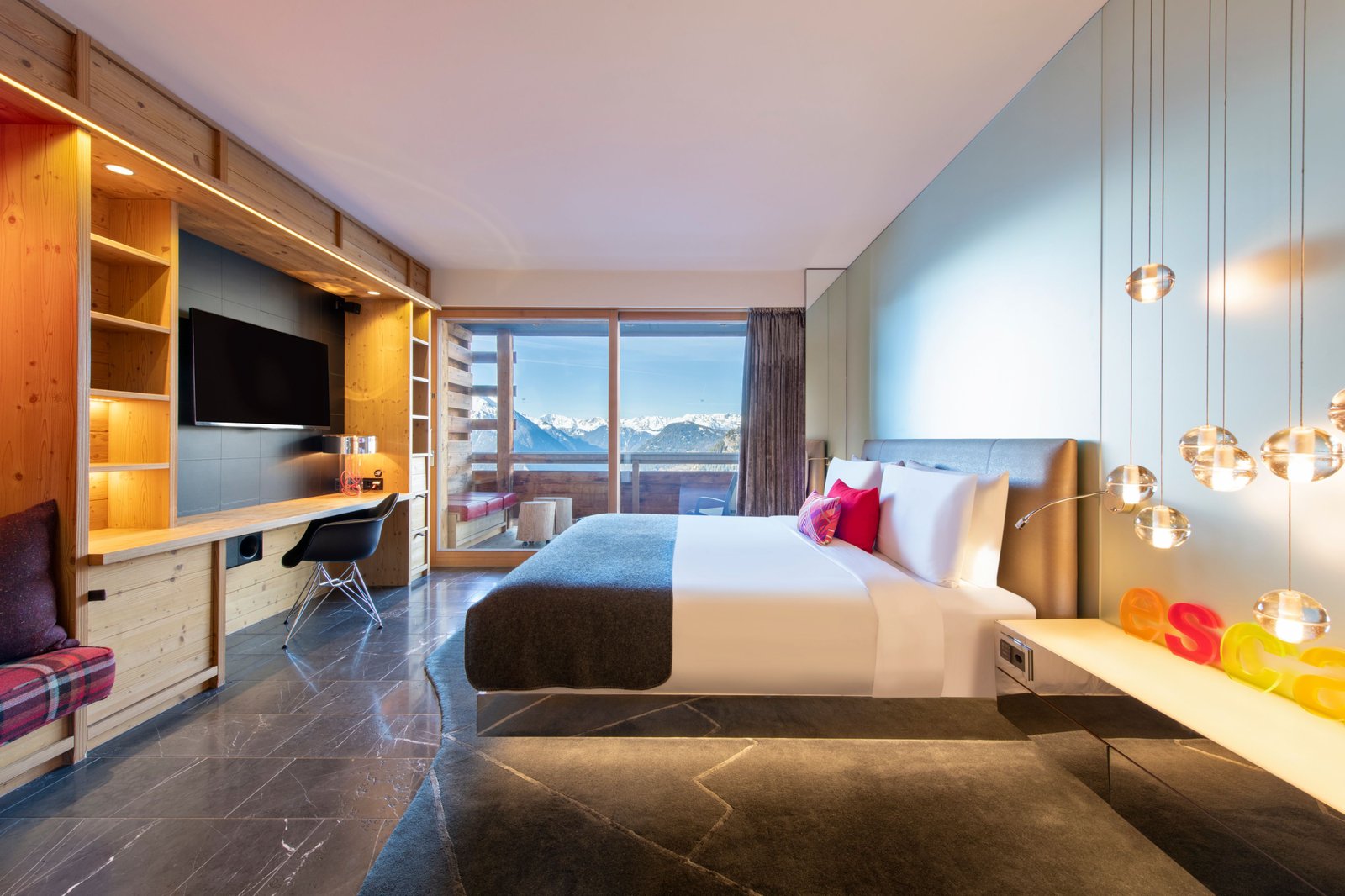 W Verbier, rooms