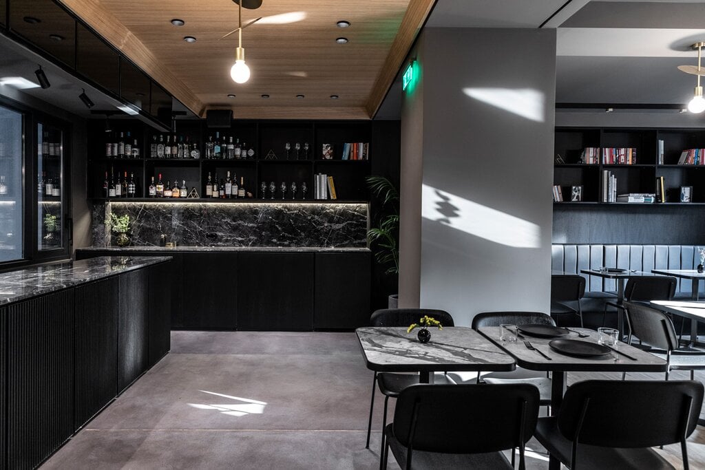 The Modernist Athens, the modernist café