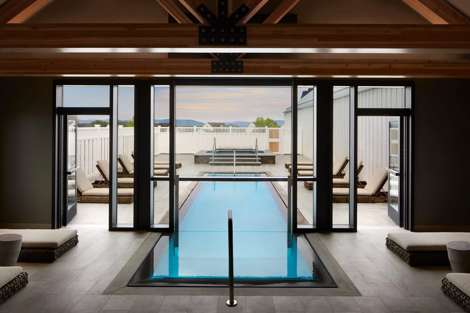 Miraval Berkshires Resort and Spa, the pool