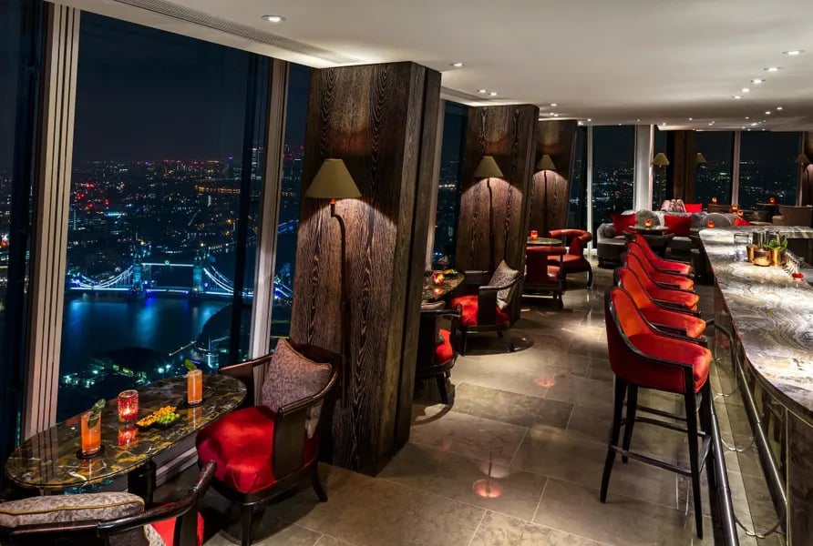 Shangri-La The Shard, gŏng bar & sky pool lounge