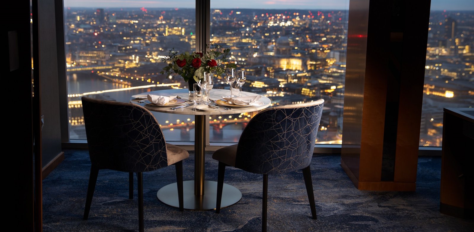 Shangri-La The Shard, at the table