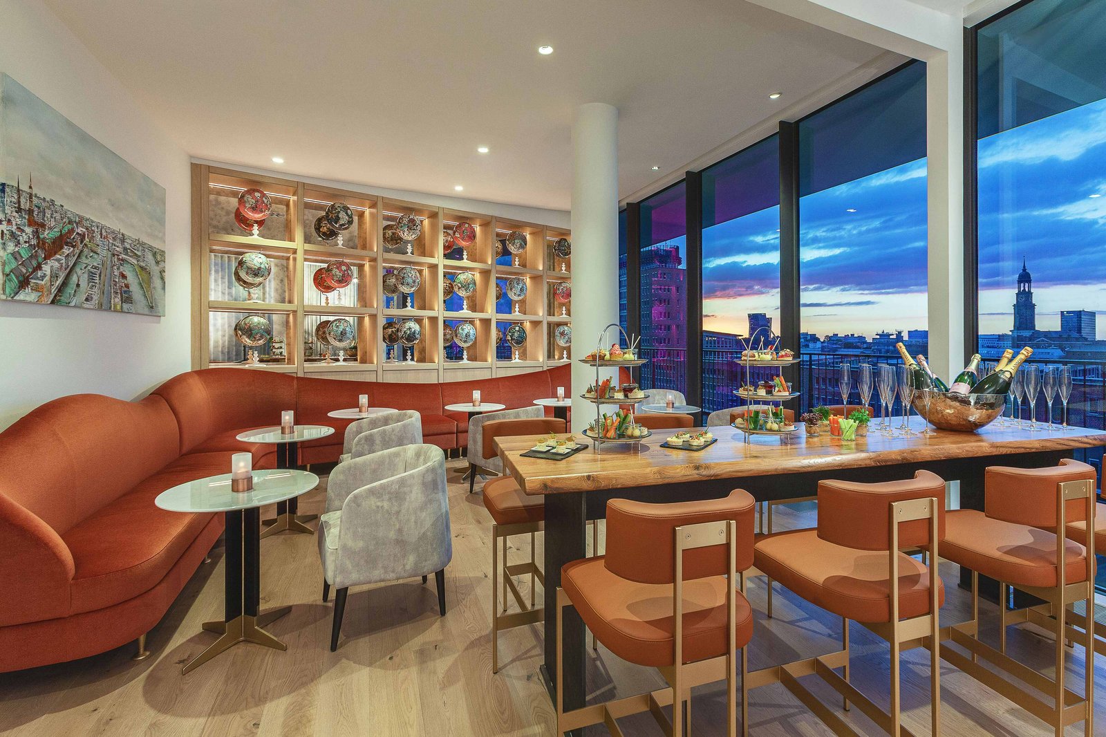 The Westin Hamburg Elbphilharmonie, at the table
