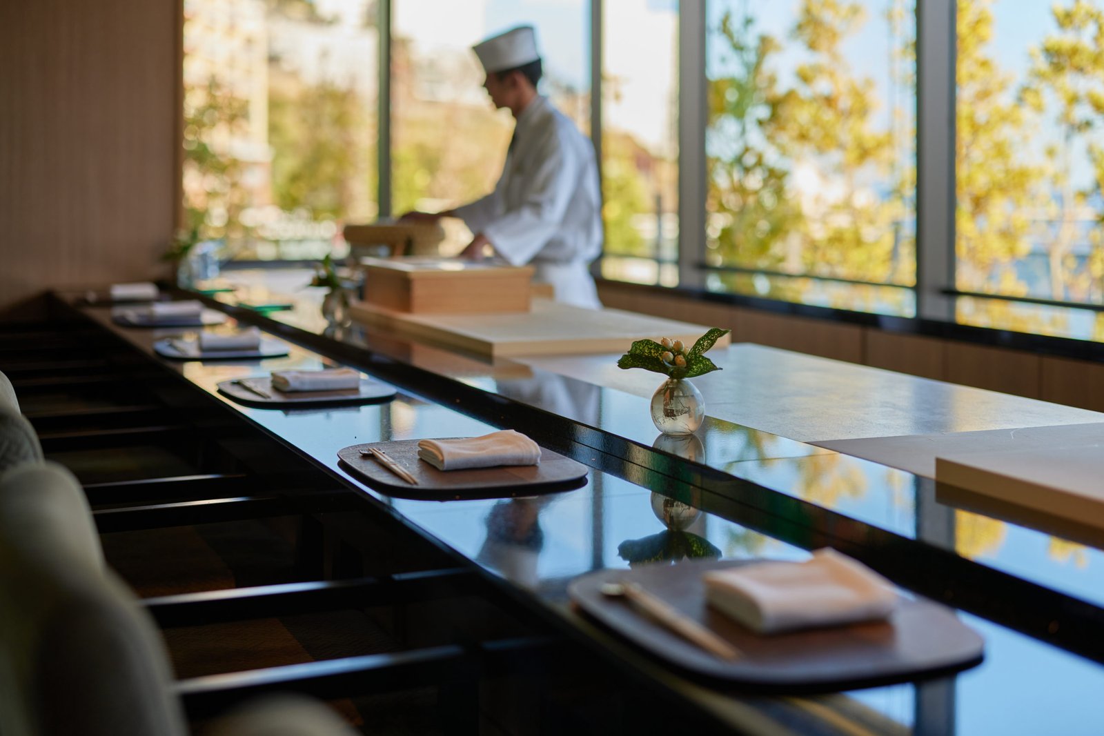 Pearl Star Hotel Atami, at the table