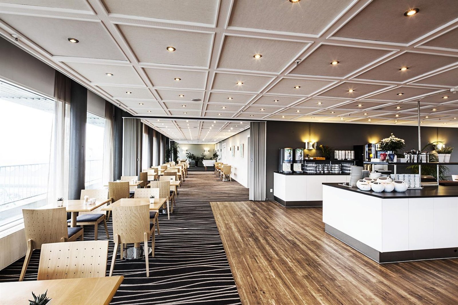 Hotel Atlantic, 10th floor breakfast restaurant