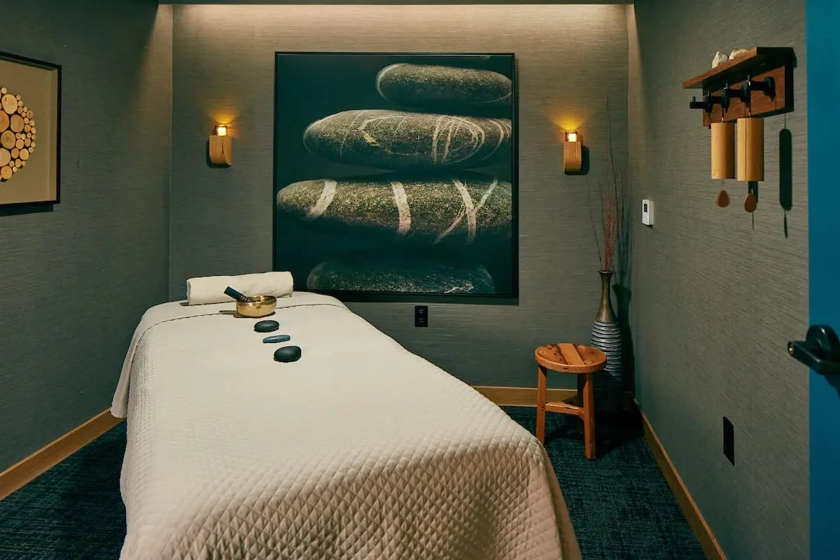 Rush Creek Lodge and Spa at Yosemite, the spa