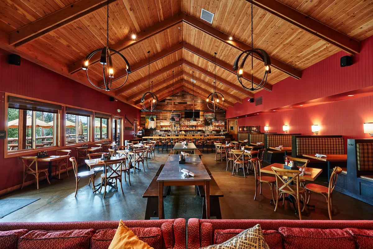Rush Creek Lodge and Spa at Yosemite, the restaurant at rush creek