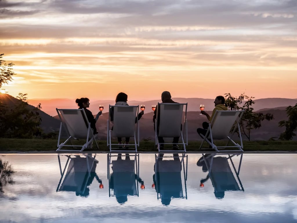 Tenuta Le Silve, the pool