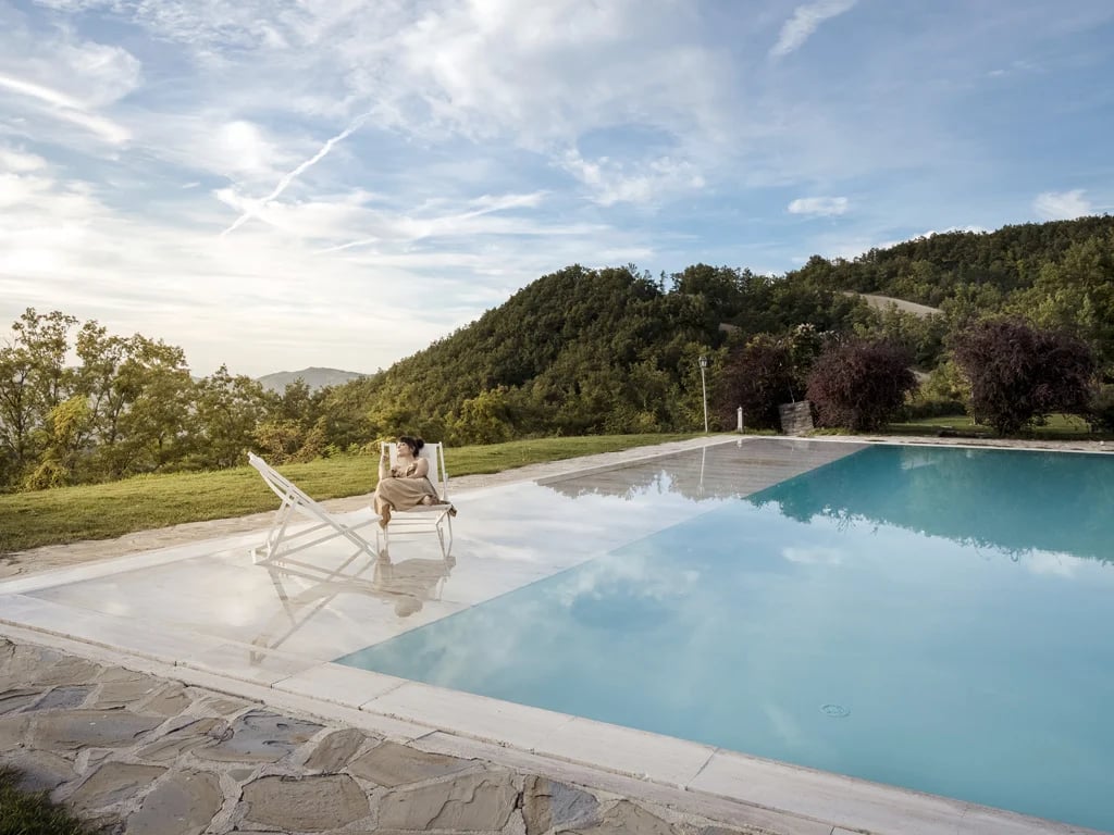 Tenuta Le Silve, the pool