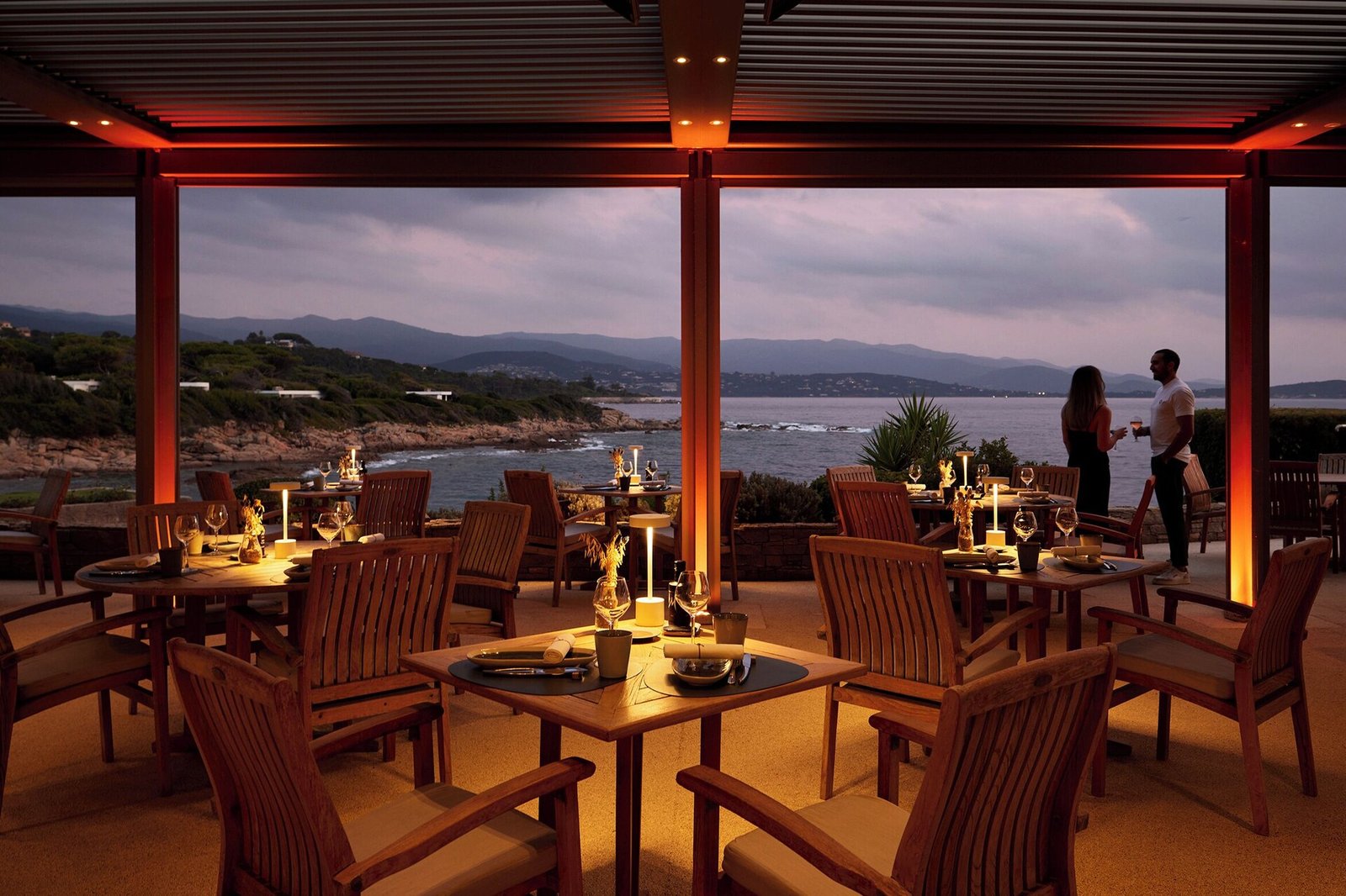 Sofitel Golfe d'Ajaccio Thalassa Sea & Spa, at the table