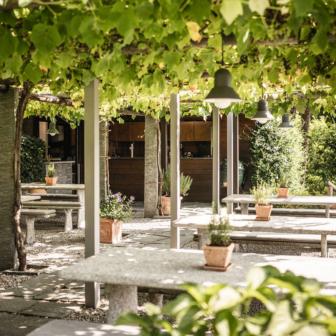 Hotel Belvedere Locarno, at the table