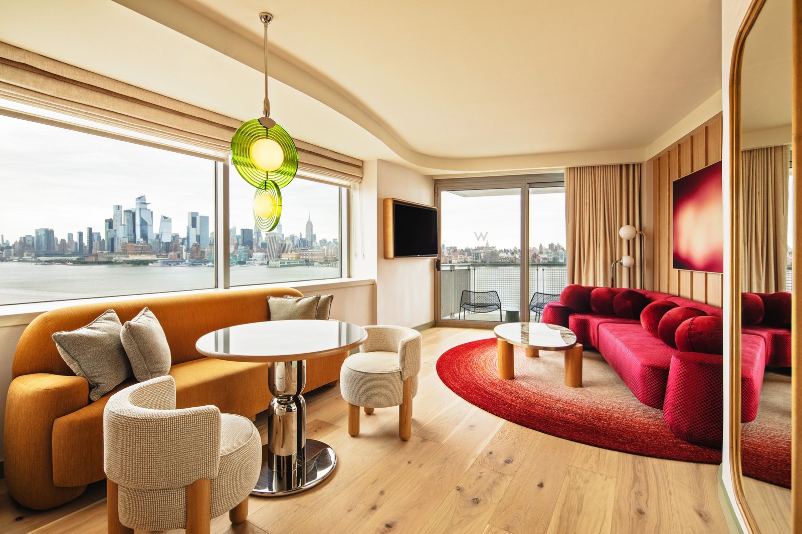 W Hoboken, rooms