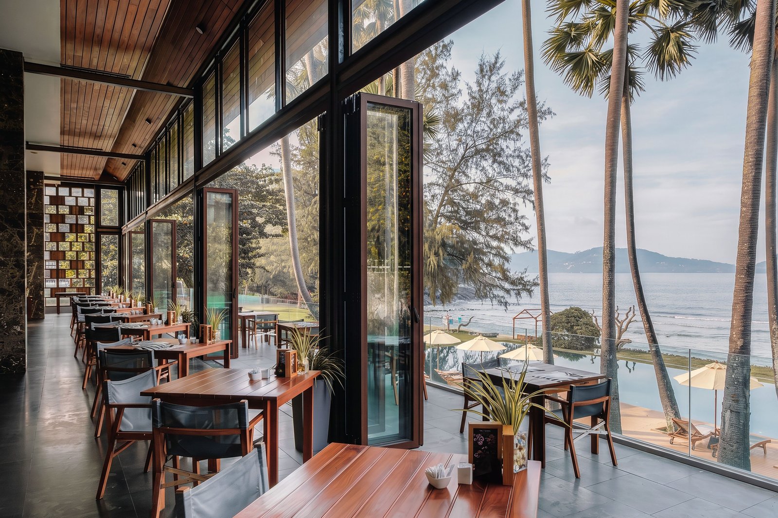 The Naka Phuket, at the table