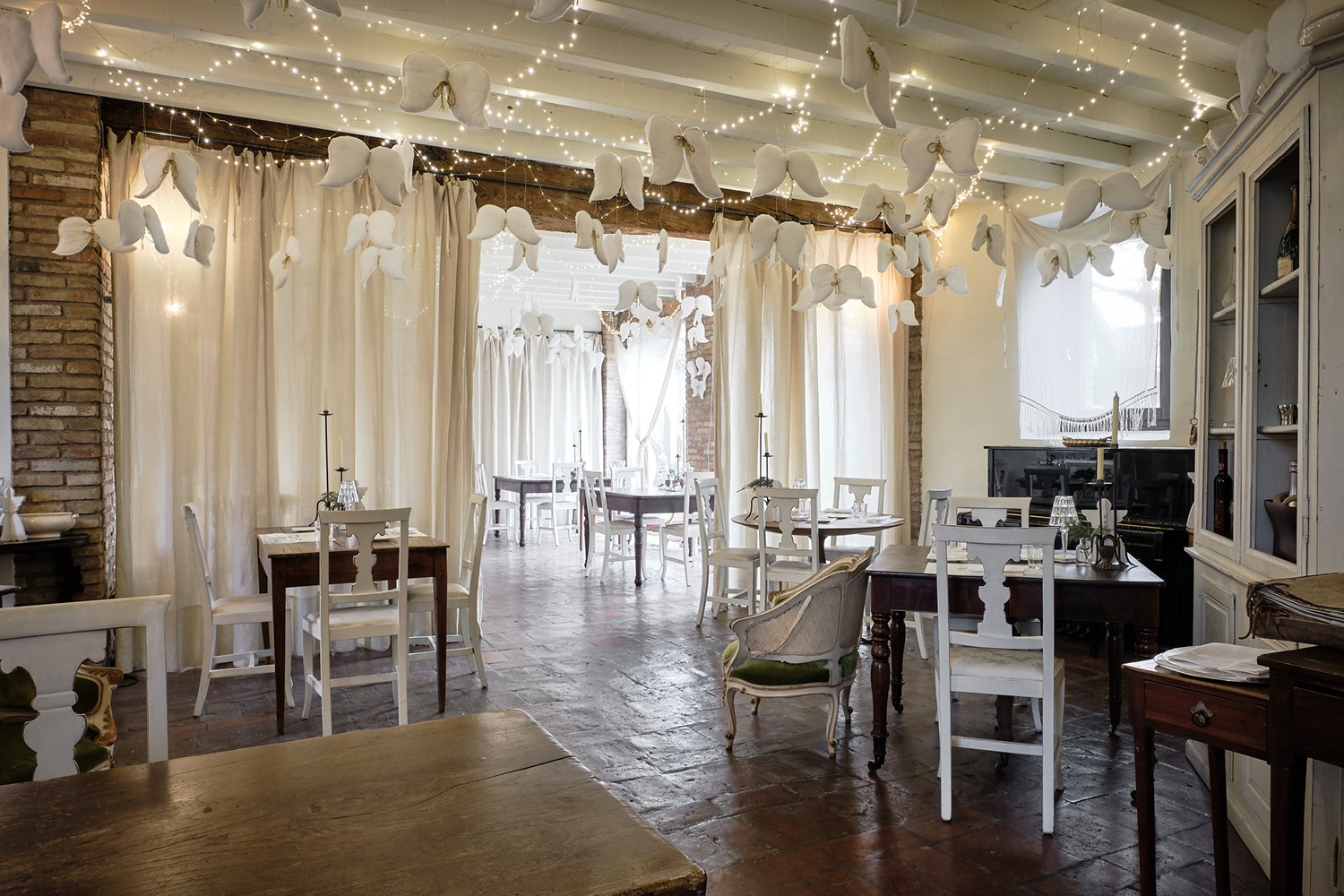 Cappuccini Resort, at the table