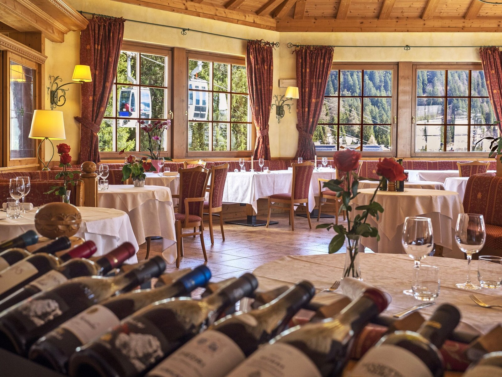 Hotel Bertelli, at the table