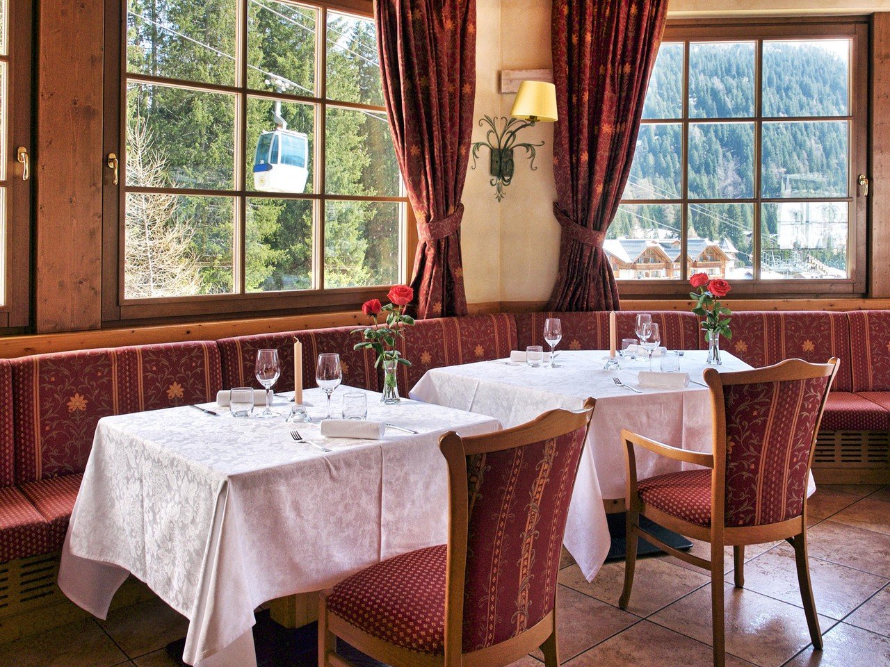 Hotel Bertelli, at the table