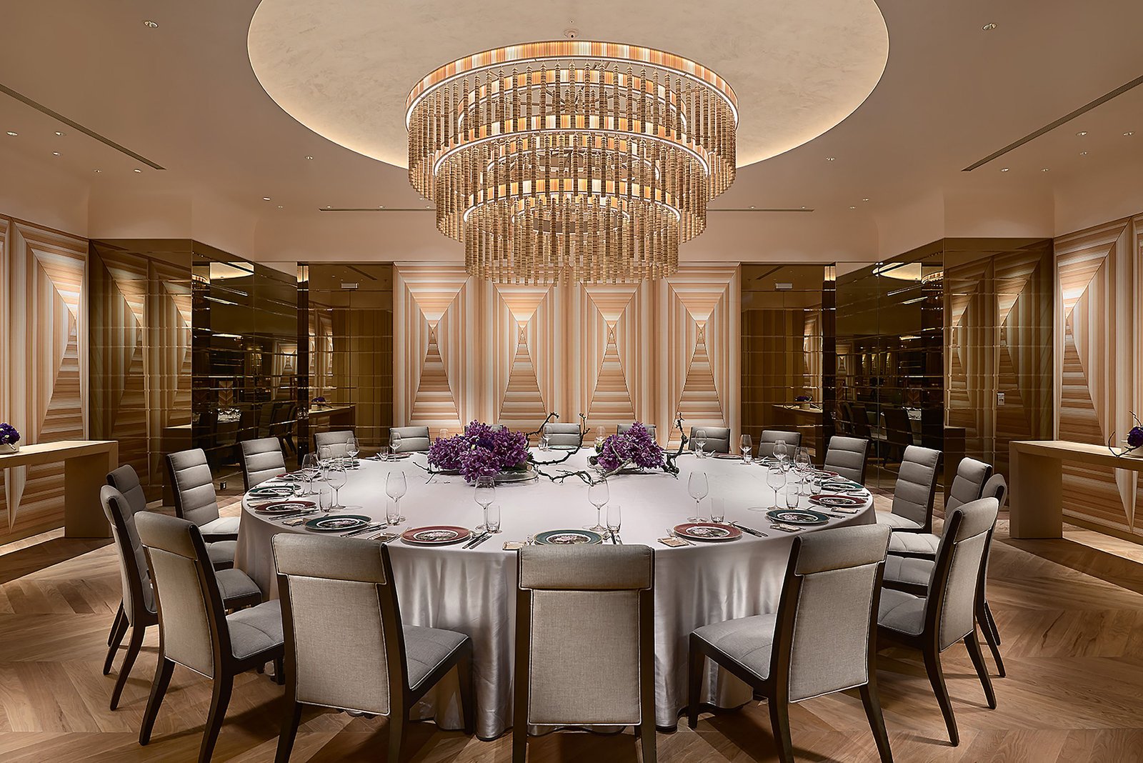 Taipei Marriott Hotel, at the table