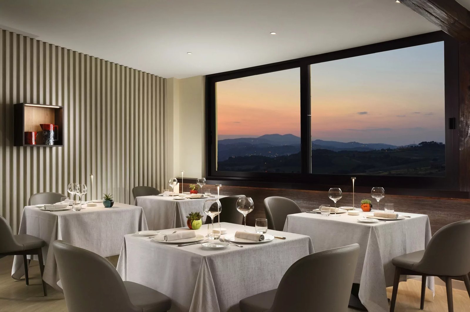 Borgobrufa Spa Resort, ristorante quattro sensi