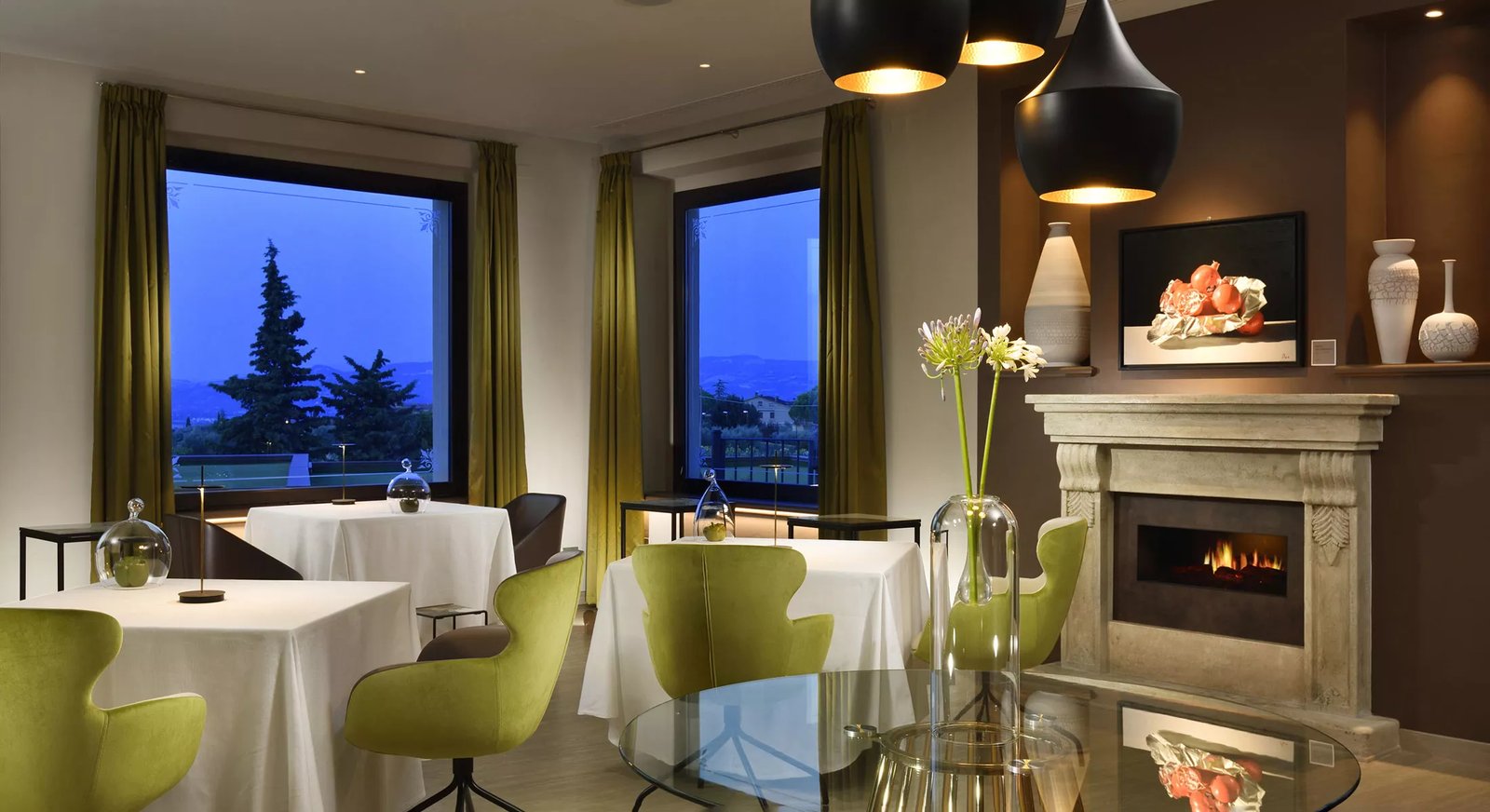 Borgobrufa Spa Resort, at the table