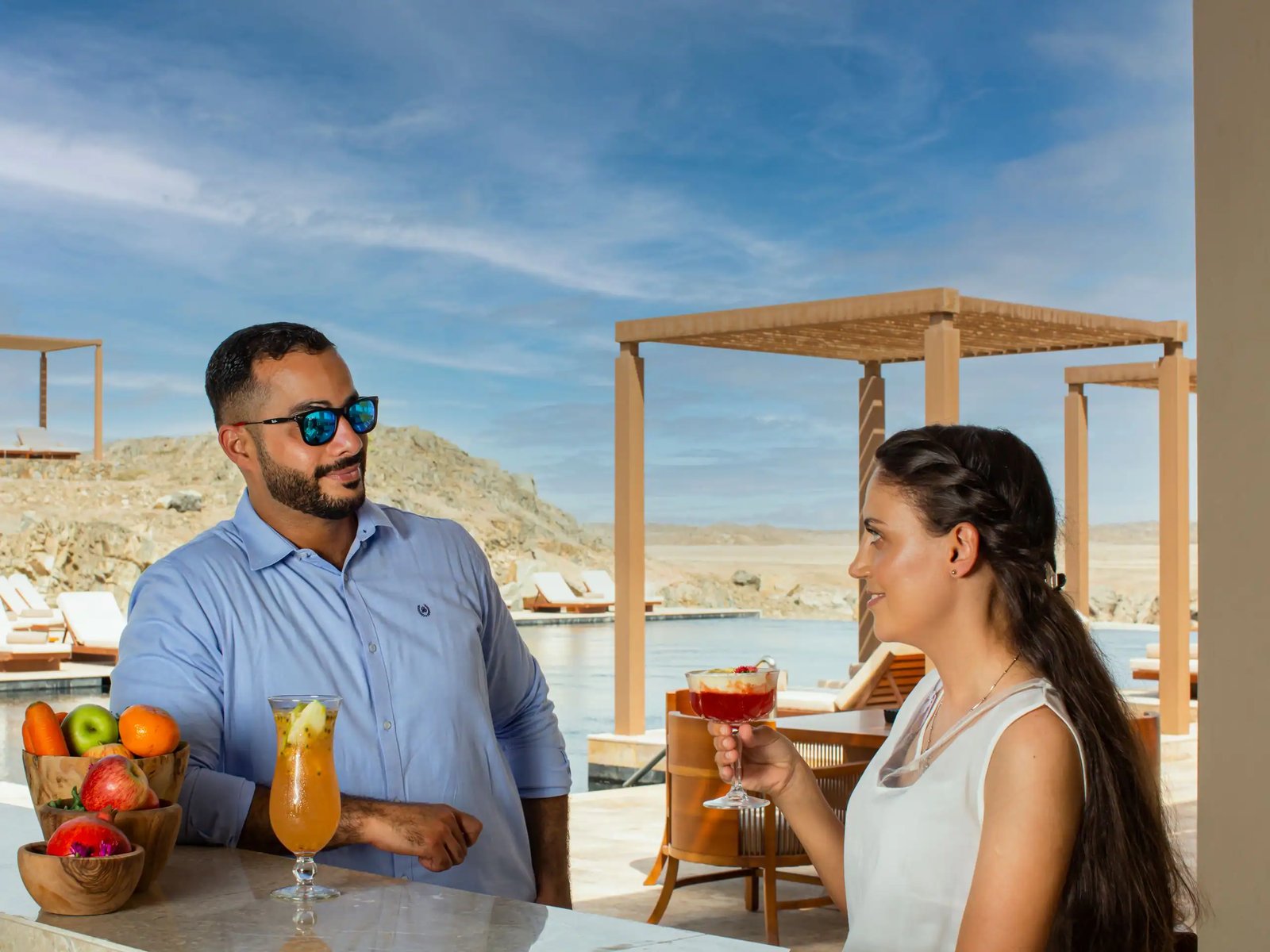 Alila Hinu Bay, at the table