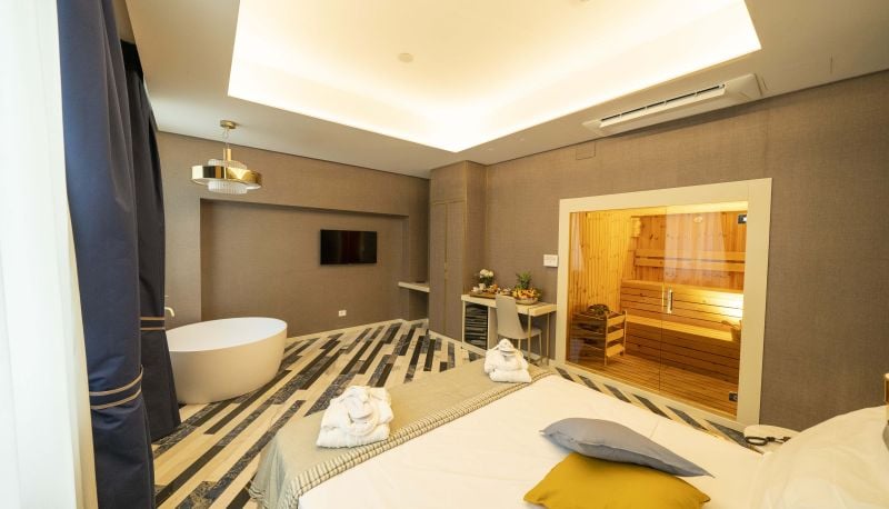 Cala Moresca, rooms