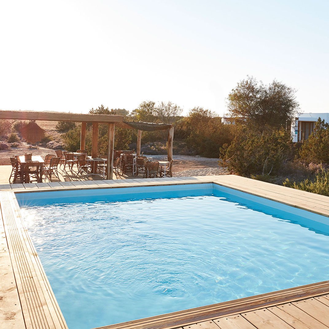 Can Tres Formentera, the pool