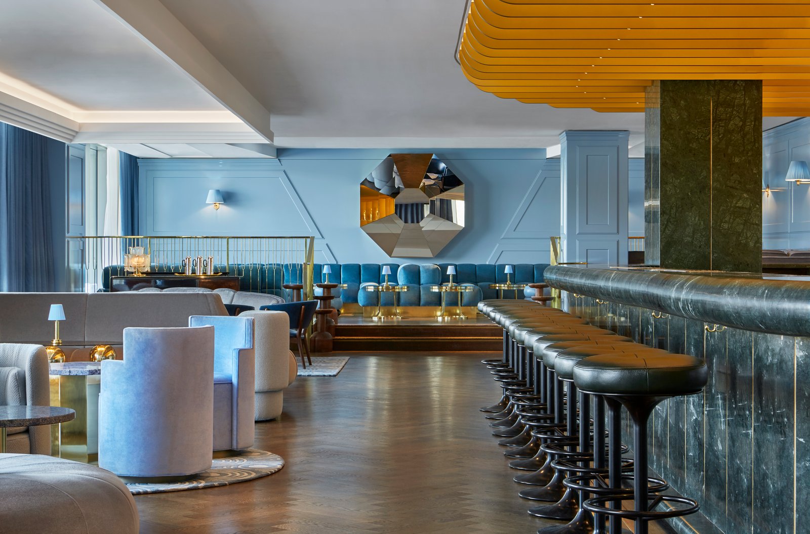 Sea Containers London, at the table
