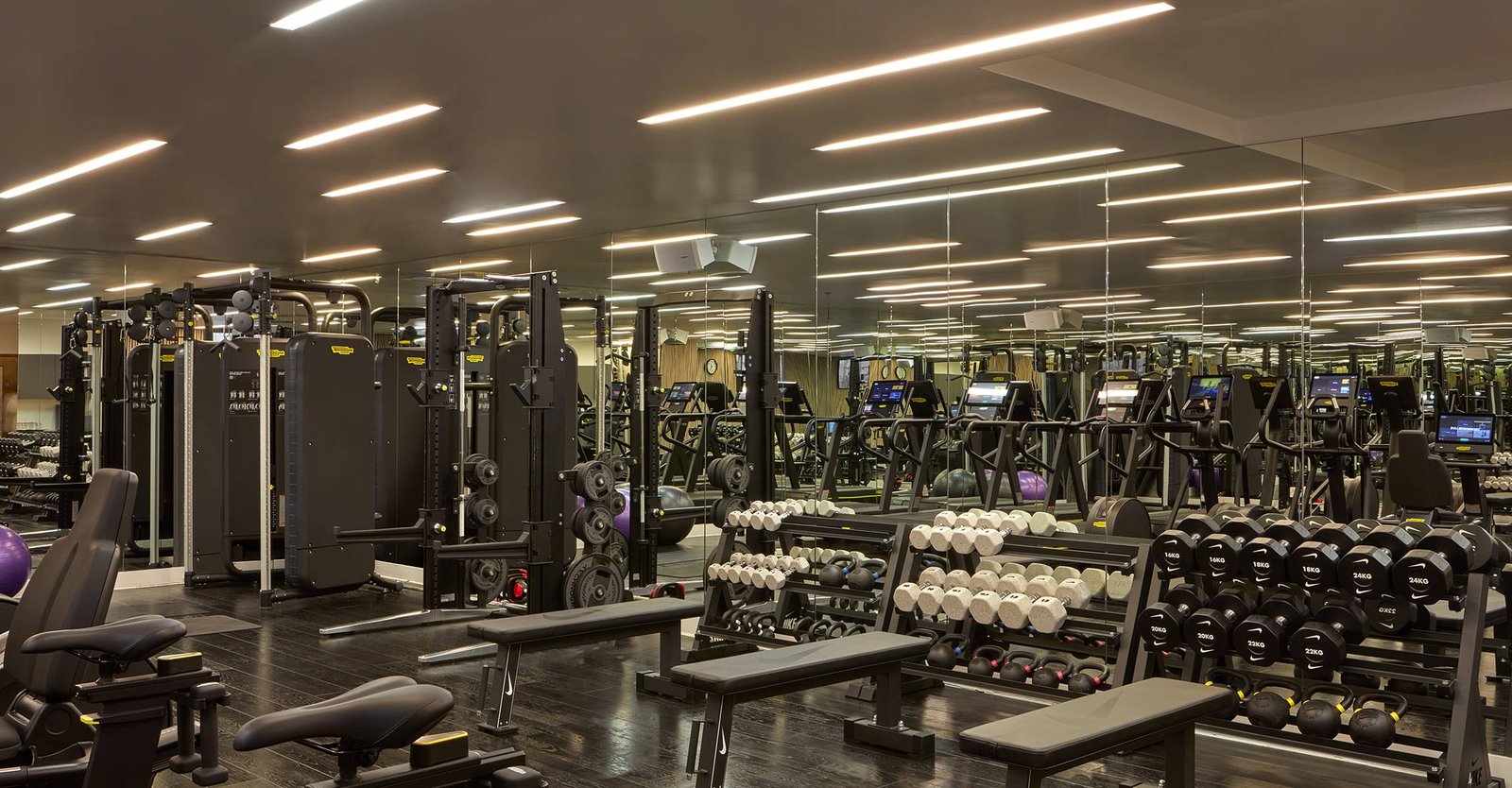 Sea Containers London, gym and steam rooms