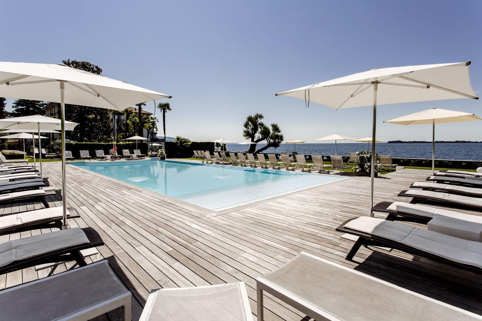 Hotel Bella Riva, the pool
