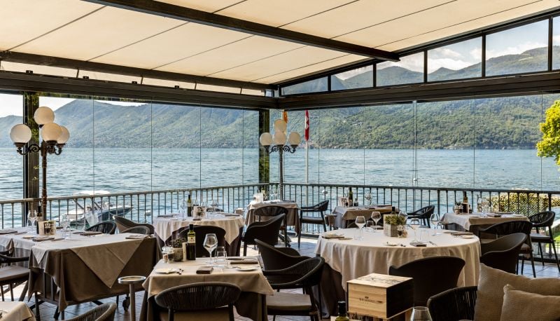 Relais Villa Porta, tiffany restaurant