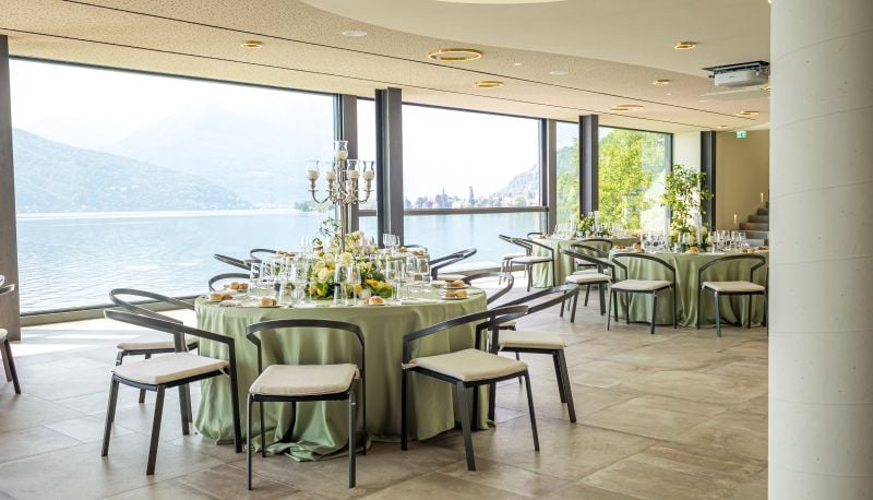 Relais Villa Porta, at the table