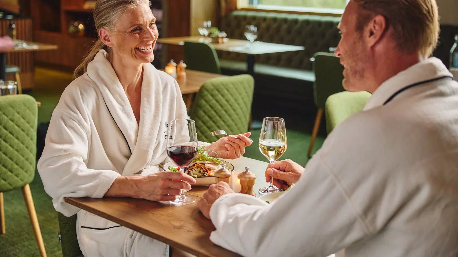 The Well Spa & Hotel, at the table
