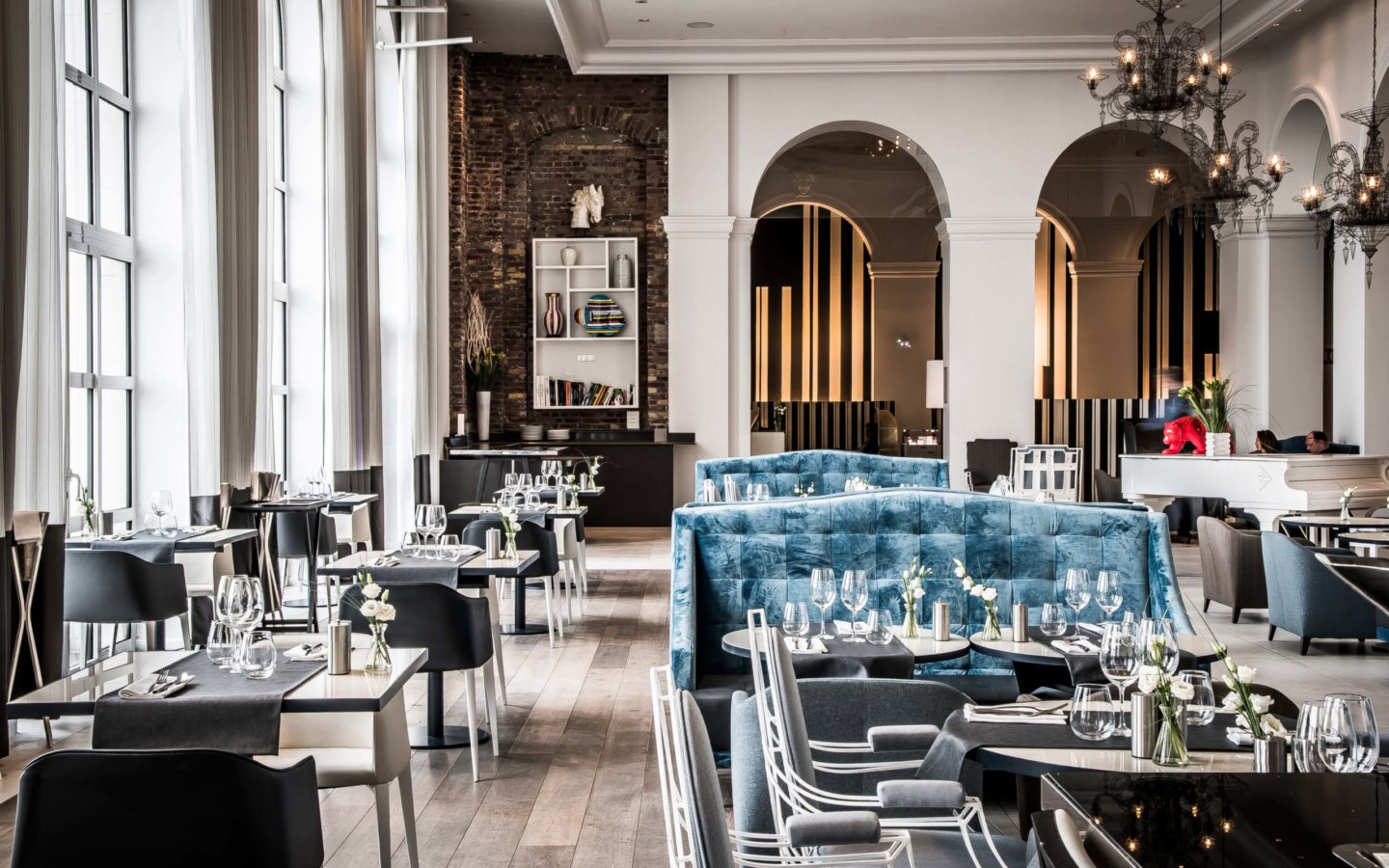 Cures Marines Hotel & Spa Trouville, la galerie restaurant