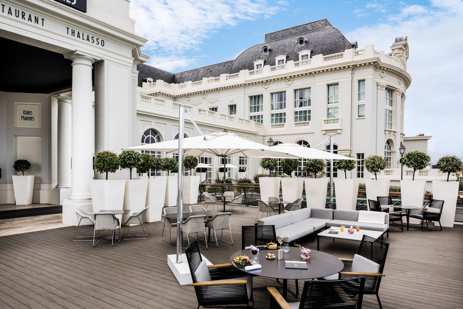 Cures Marines Hotel & Spa Trouville, la galerie restaurant