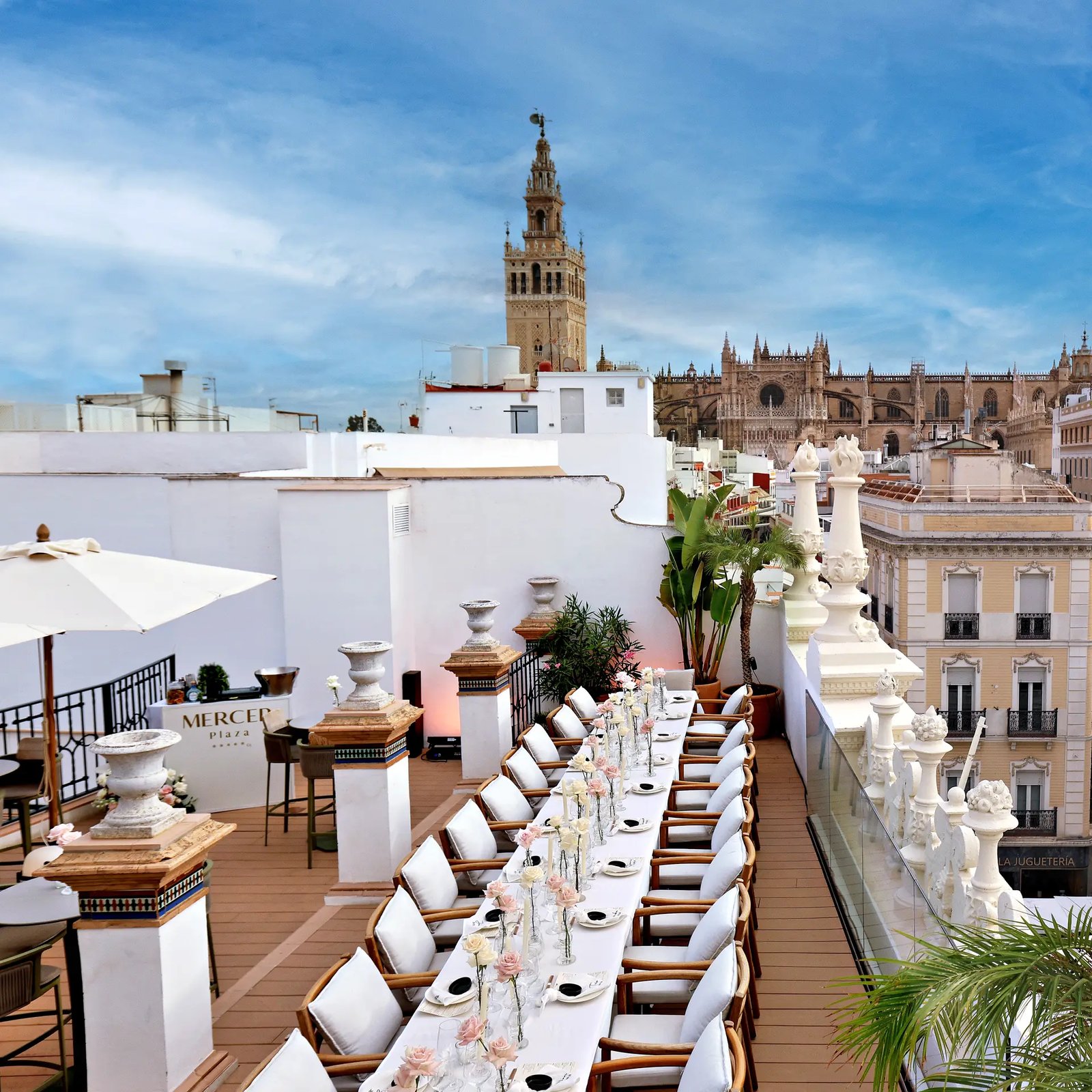 Mercer Plaza Sevilla, terrace 1912
