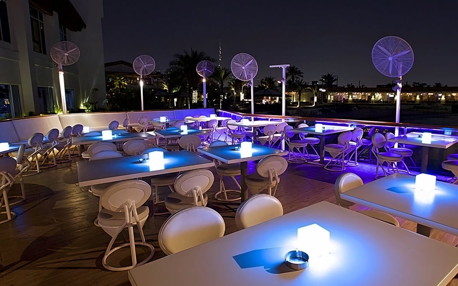 Dubai Marine Beach Resort & Spa, at the table