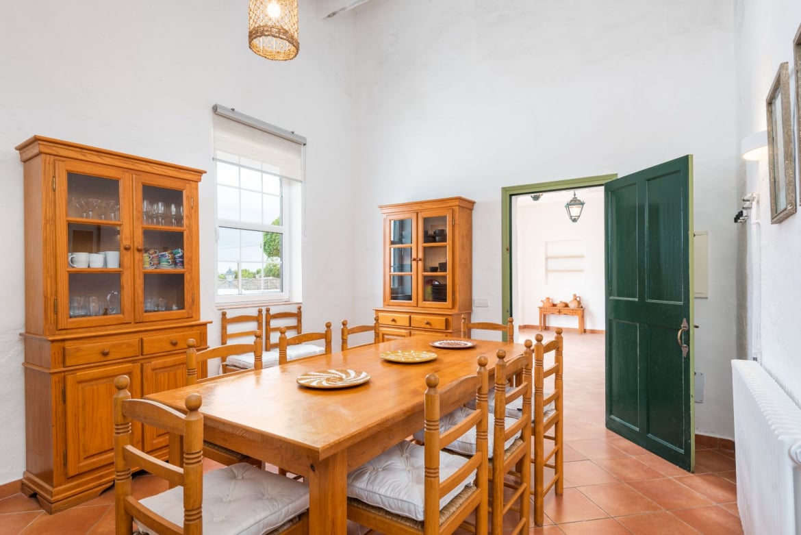 Hotel Agroturismo Llucasaldent Gran -Adults Only, at the table