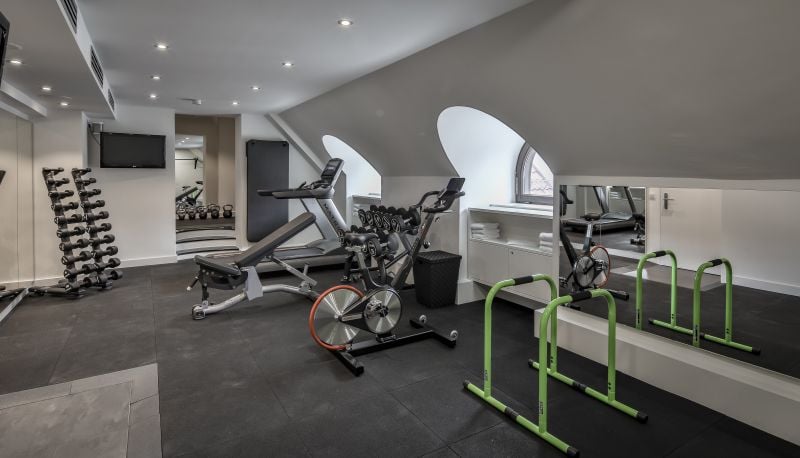 Platzl Hotel, the gym