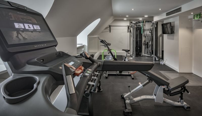 Platzl Hotel, the gym