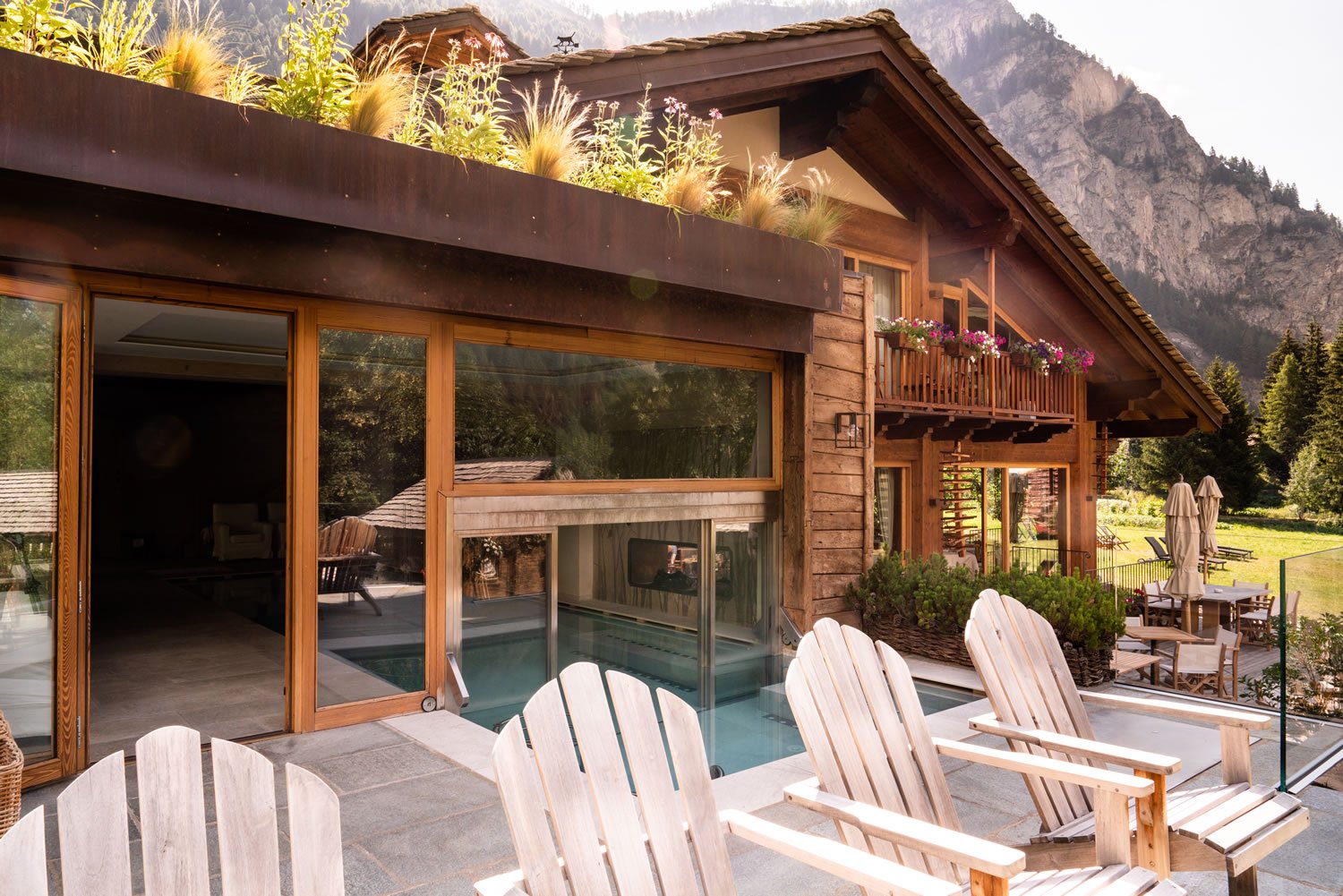 Auberge de la Maison, the pool