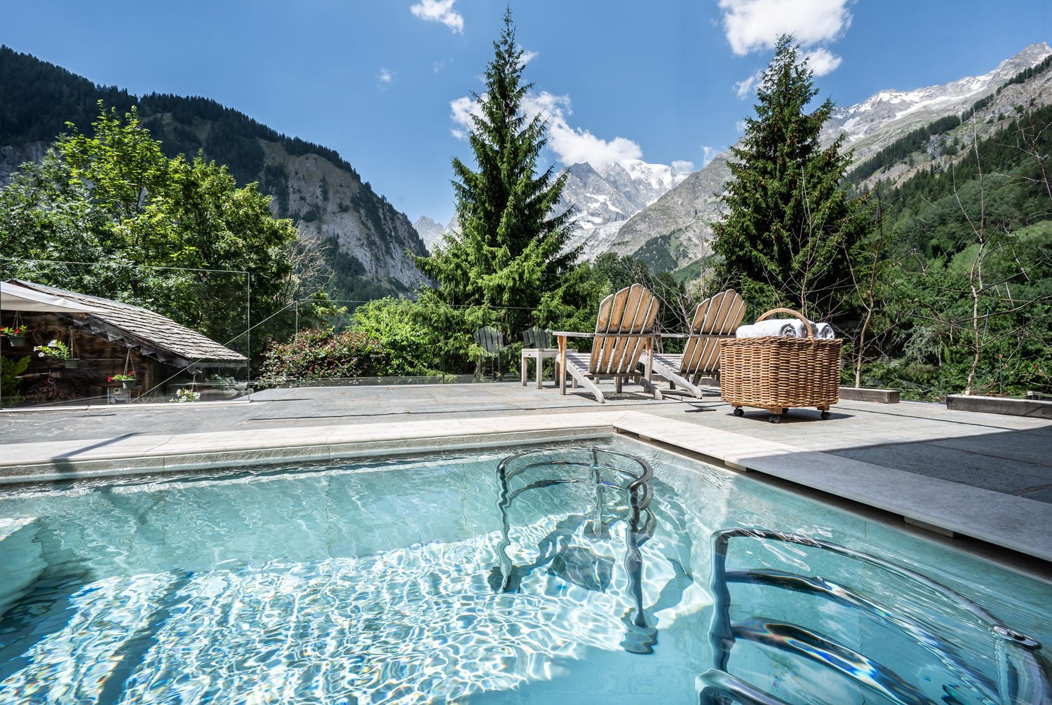 Auberge de la Maison, the pool