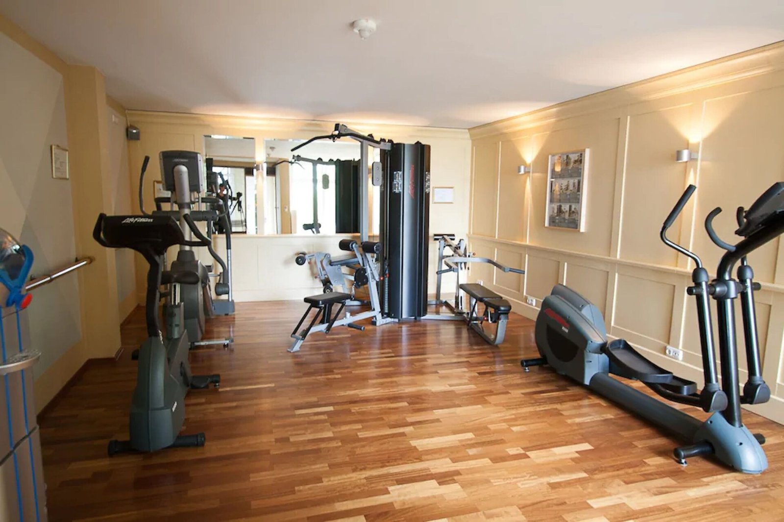 Strandhotel Ostseeblick, gym and relaxation room
