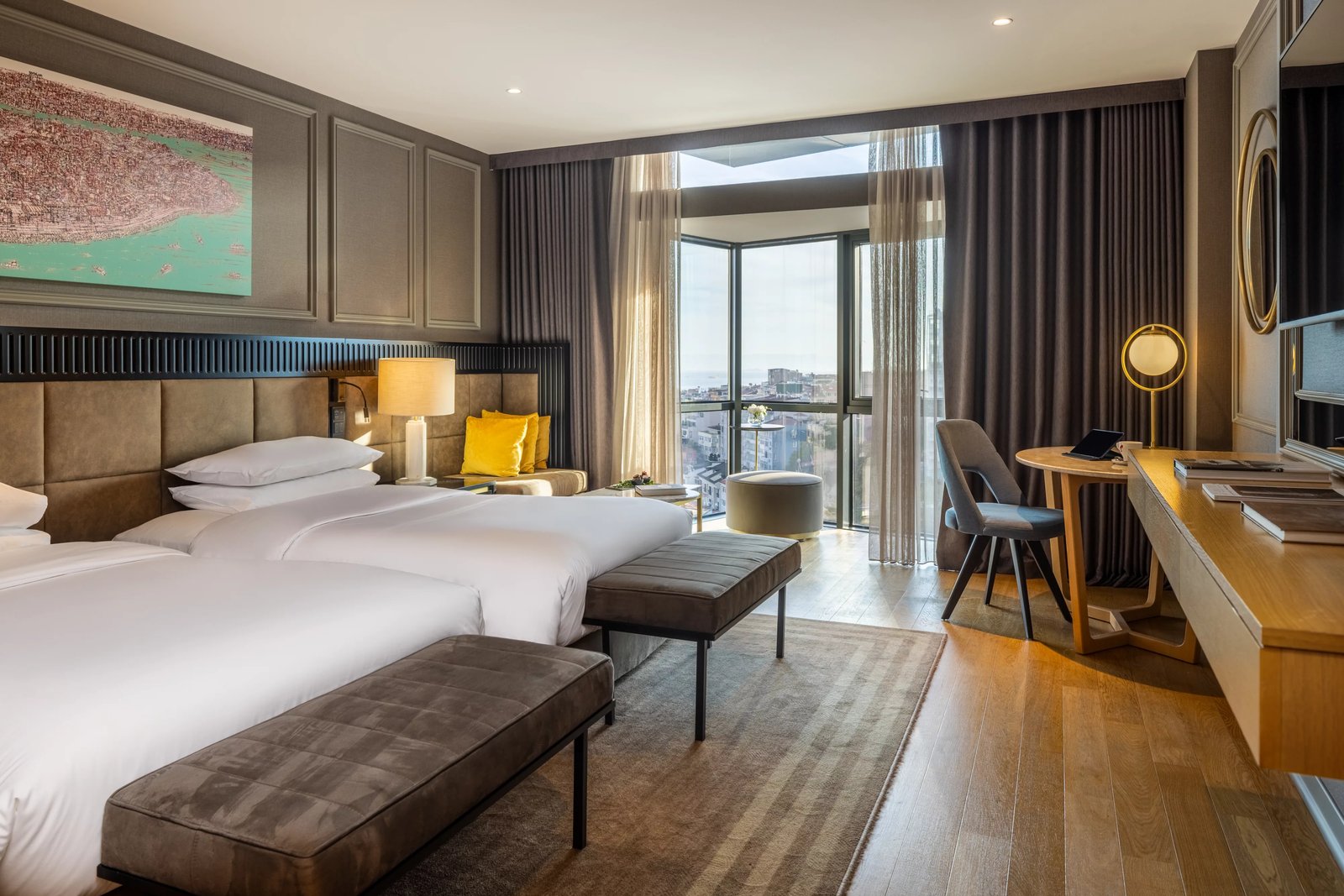 Sofitel Istanbul Taksim, rooms