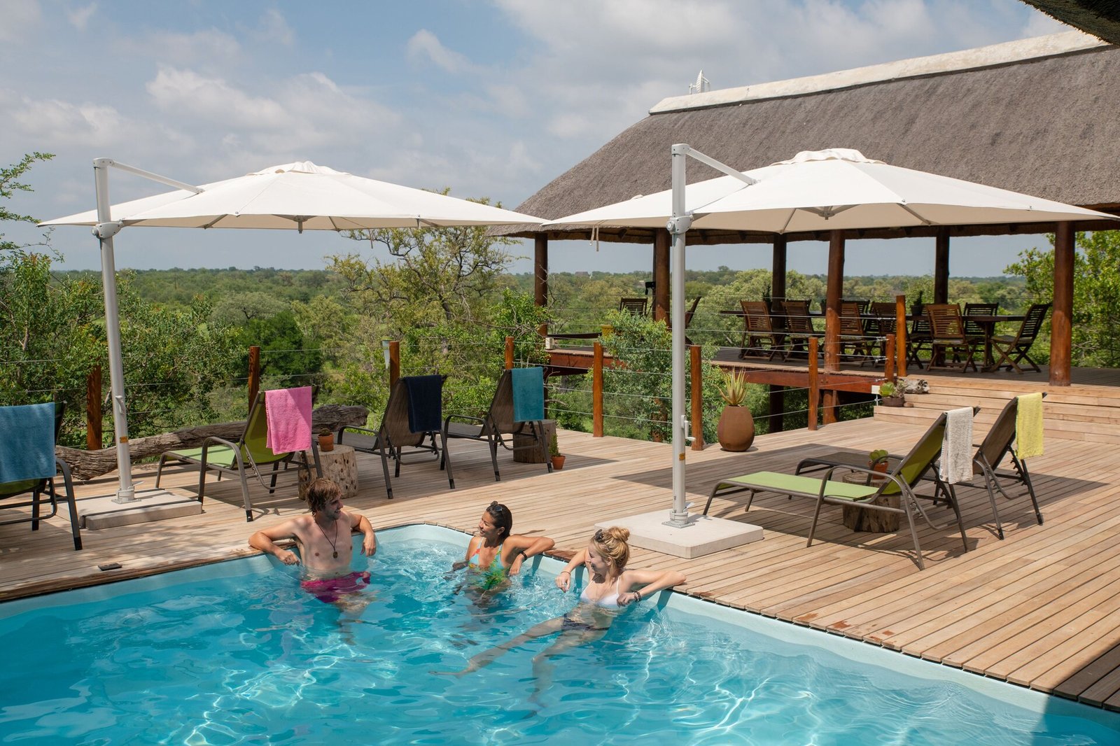 Sausage Tree Safari Camp, the pool